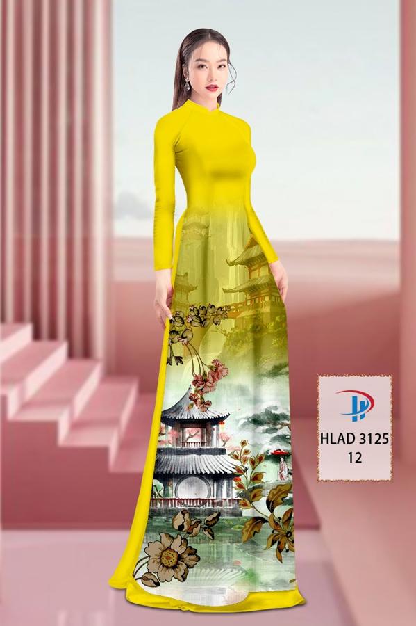 Vải Áo Dài Phong Cảnh AD HLAD3125 1